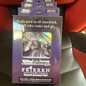 WEISS SCHWARZ: Frieren: Beyond Journey's End Trial Deck English Ver. Unopened - Picture 1 of 6