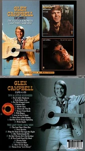 GLEN CAMPBELL-TRY A LITTLE KINDNESS/LAST TIME IN SAW HER-2 LPS ON 1 IMPORT CD - Picture 1 of 1