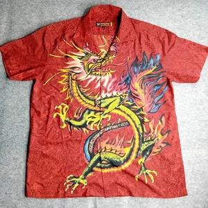 KICKFLIP JAPANESE DRAGON SHIRT MENS SIZE XL - BOARD WEAR SKATING - V.RARE - Picture 1 of 9