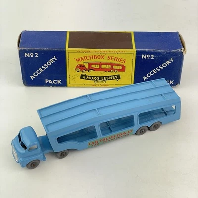 Vintage Boxed Matchbox Lesney Moko Accessory Pack No. 2 Car Transporter - Image 1 of 4