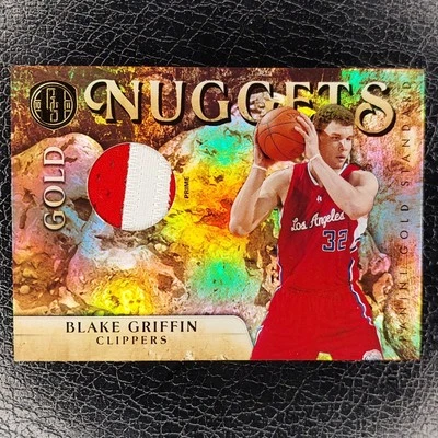 BLAKE GRIFFIN /25 Nuggets PRIME Patch 2011 Gold Standard NBA Basketball Card #3 - Image 1 of 2
