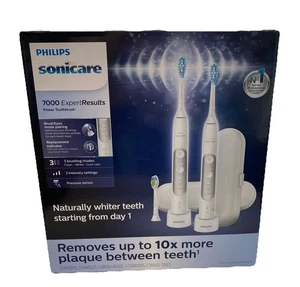 Philips Sonicare 7000 ExpertResults Power Toothbrush 2-Pack HX7533/01 - Picture 1 of 7