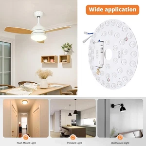 7.1 Inch 18W LED Light Engine Retrofit Magnetic Ceiling Fan LED Light - Picture 1 of 22