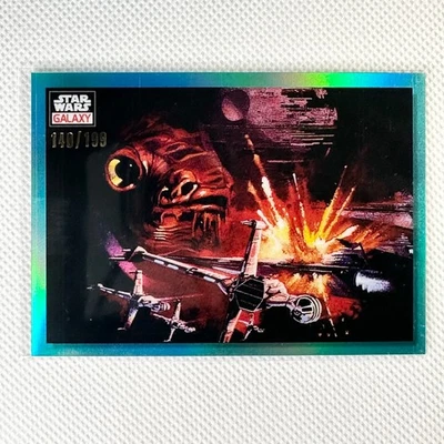 2023 Topps Chrome Star Wars Galaxy #28 From Eyes Of The Admiral Refractor /199 - Image 1 of 4
