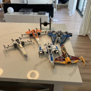 Lot Of Lego Star Wars Five Sets No Figures Just Build - Picture 1 of 6
