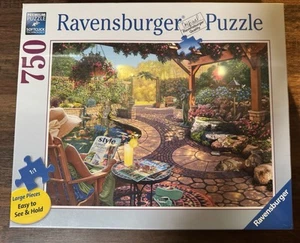 NIB Sealed Ravensburger Cozy Backyard Bliss 750 Piece Jigsaw Puzzle Large - Picture 1 of 3