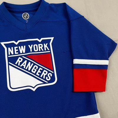 New York Rangers NHL Lundqvist #30 青少年大号 (12-14) — 第 1/4 张图片