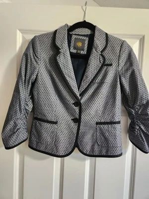 Blazer The Limited Outback Rojo Talla XS Azul Marino Lunares Estilo Corto Foto 1 de 3