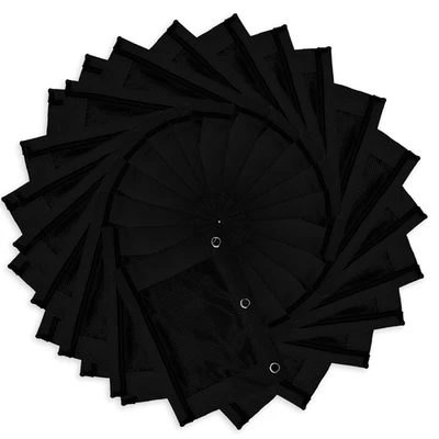 30 estuches para lápices negros con cremallera para niños - 3 bolsas de carpeta de anillas, paquete de 30 Foto 1 de 4