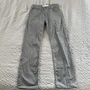 Levi’s 514 Straight Gray Jeans Reg 12 W26 X L26 - Picture 1 of 11