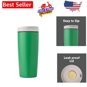 SmoothSip 20 Unzen Isolierter Edelstahl Kaffeebecher - Auslaufsicher Sicherer Schluck - Bild 1 von 7