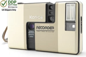 Read[ Excellent+5 ]Konica Recorder Half Frame Point & Shoot 35mm Filｍ From JAPAN - Picture 1 of 16
