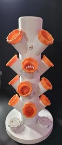 Hydroponic Vertical Tower Garden System 12 Bays 3D Printed-Color Choices Avail. - Picture 1 of 8
