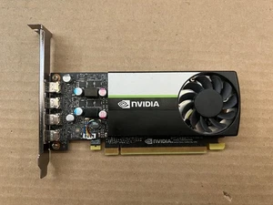 NVIDIA Quadro T1000 8GB GDDR6 4x 3.0 0D408X Mini DisplayPort PCIe GRAPHICS CARD - Picture 1 of 8