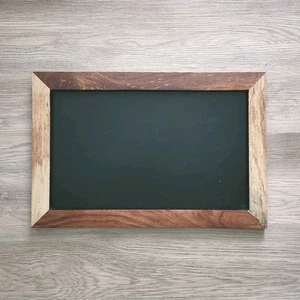 Vintage Chalkboard Solid Wood Frame 17.75” X 12.25" Hanging Kitchen Menu List - Picture 1 of 7
