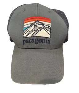 Patagonia NetPlus Gray Snapback Baseball Style Embroidered Hat - Picture 1 of 7