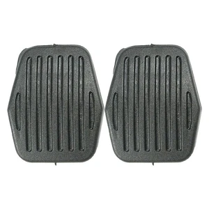 Clutch Brake Pedal Foot Pedal Pad Car Accessories One Pair Pad Cover Rubber 2pcs - Picture 1 of 12