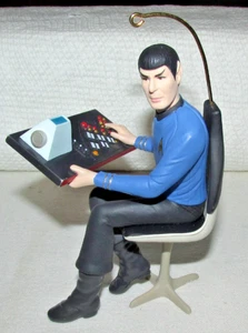 #141 - 1996 Star Trek Mr. Spock Hallmark Keepsake Ornament, sin caja - Imagen 1 de 5