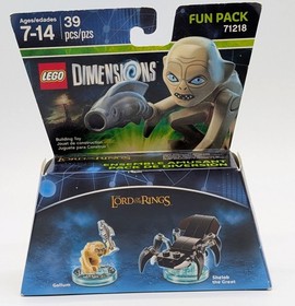 Lego 71218 Dimensions Lord Of The Rings Gollum Shelob LOTR PS4 Wii U New Sealed