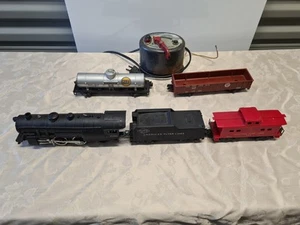 AMERICAN FLYER 1950’s VINTAGE S GAUGE TRAIN SET WITH TRACKS AND TRANSFORMER - Picture 1 of 17
