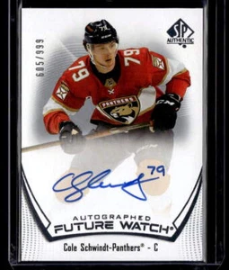 2021 Sp Authentic #193 Cole Schwindt EX - Picture 1 of 2