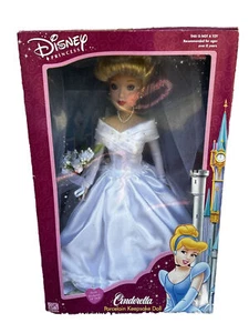 Disney Princess Cinderella Porcelain Keepsake 14" Bride Doll In Box - Picture 1 of 16