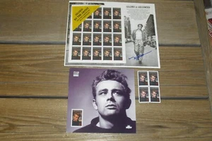 Legends of Hollywood Commemorative Postage Sheet James Dean Autograph by Artist - Picture 1 of 11
