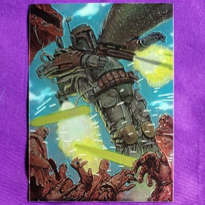 1996 Topps Star Wars Finest promo card SWF1 - Boba Fett