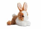 Aurora World Mini Flopsie Bunny Plush Toy (Brown/White)