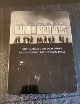 Band of Brothers (DVD, 2002, 6-Disc Metal Box Set), Complete TV Series - Image 1 of 4