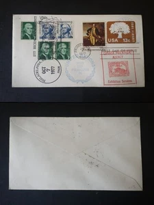 INTERESSANTE STORIA POSTALE USA  COME DA FOTO N° 15 A - Bild 1 von 1