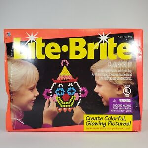 Vintage Milton Bradley Lite Brite 4780 1993 1994 Create Colorful Glowing Picture