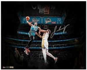 JADEN IVEY Autographed Detroit Pistons "Soar" 16" x 20" Photograph PANINI LE 123 - Picture 1 of 3