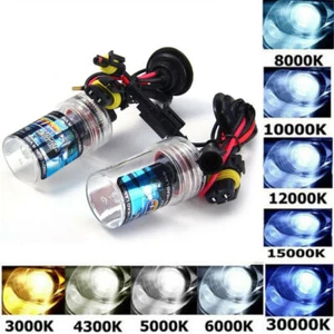 35W 55W H1 H3 H4 H7 9005 9006 H8/H9/H11 CAR HID XENON CONVERSION BULBS HEADLIGHT - Foto 1 di 24