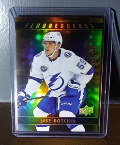 2017 Jake Dotchin Upper Deck Fluorescence #F-12 Hockey Card #/150 - Picture 1 of 34