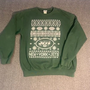New York Jets Jets Country Majestic Sweatshirt Men’s M - Picture 1 of 9