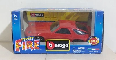 I116156 BURAGO 1/43 serie Street Fire - Porsche 928 S4 - Box - Immagine 1 di 3