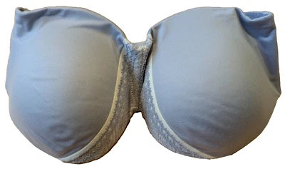 Sujetador Victoria Secret Body By Victoria Sin Tirantes Azul Forrado Talla 34D 378188-DYR Foto 1 de 4