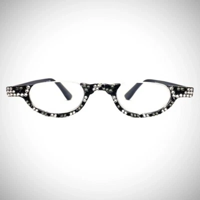 JIMMY CRYSTAL Women's Zebra Swarovski Crystal Readers - Image 1 of 2
