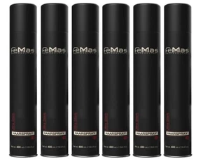 FemMas professionelles Haarspray Ultra Stark 6 x 400 ml (14,56 EUR/l) - Bild 1 von 1