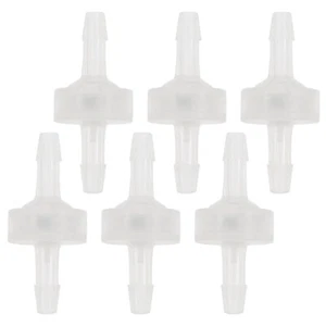 6 Stück Aquarium Ventil Einweg Kontrolle Feinverarbeitung Aquarium Luft Inline - Bild 1 von 10