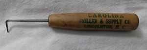 Vintage Cotton Textile Mill Tool Hook Roller Supply Carolina Lincolnton NC - Picture 1 of 10
