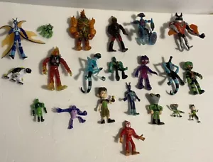 Lot of 21 Ben 10 Ten Cartoon Network Alien Action Figures loose toys - Picture 1 of 16