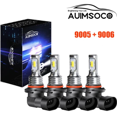 For Chevy Colorado 2004-2012 LED Headlight COB Light Bulbs Lamp Kit 6000K White - Image 1 of 4