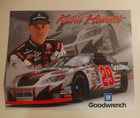 2005 Kevin Harvick Nascar Goodwrench Monte Carlo #29. Hero Card 8*10 Cover