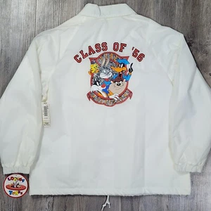 Vintage Jacke Looney Tunes Warner Brothers 1994 Größe XL Taz Bugs Hase Daffy - Bild 1 von 14