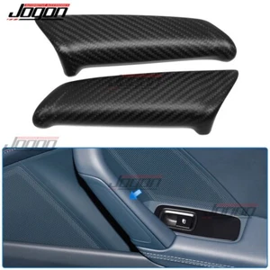 Armrest Door Handle Side Decor Trim For Porsche 911 992 Turbo 2019+ Matte Carbon - Picture 1 of 9
