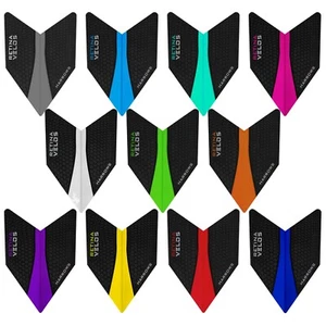5 SETS [15]Harrows Retina Dart Flights Velos Form Unifarben Pfeilspitze Tough - Bild 1 von 56