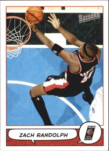 2004-05 Bazooka #15 Zach Randolph