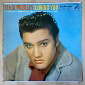 LPM-1515 Elvis "Loving You" Long Play 1957 RCA Victor VG+/VG - Picture 1 of 6